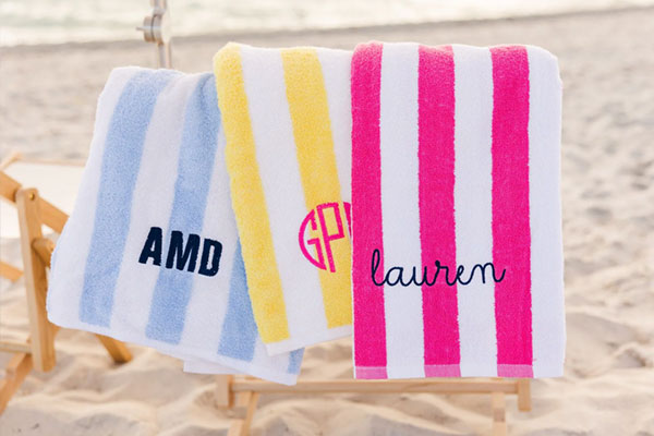 Embroidered Towels