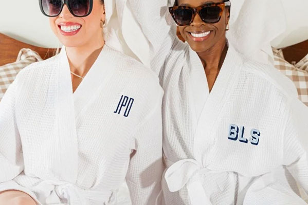 Embroidered Robes & Dressing Gowns